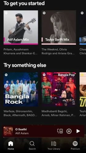 Spotify-Premium-APK-Started